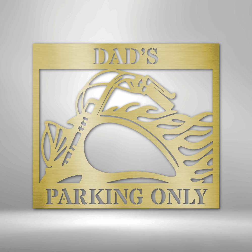 Hog Parking - Steel Sign