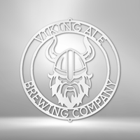 Thumbnail for Viking Ring Monogram - Steel Sign