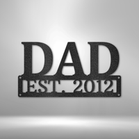 Thumbnail for Dad Monogram - Steel Sign