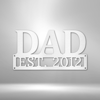 Thumbnail for Dad Monogram - Steel Sign