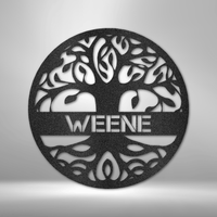 Thumbnail for Personalized Tree of Life - Steel Sign